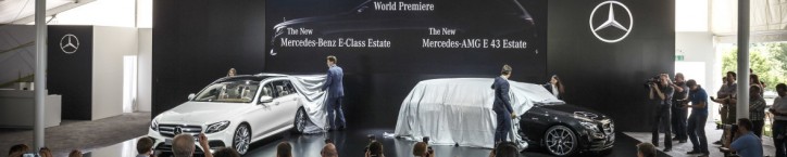2017 Mercedes-Benz E-Class Estate Makes Its Public Debut