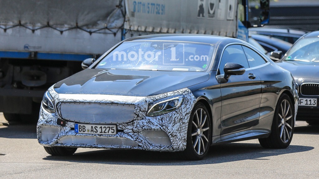 Next Mercedes-AMG S63 Coupe Spotted 