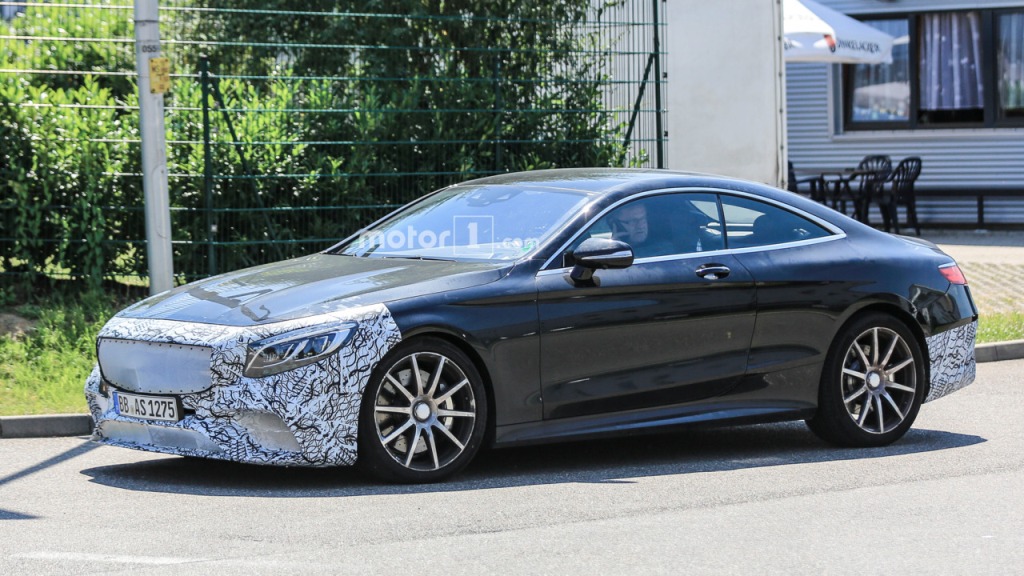 Next Mercedes-AMG S63 Coupe Spotted 
