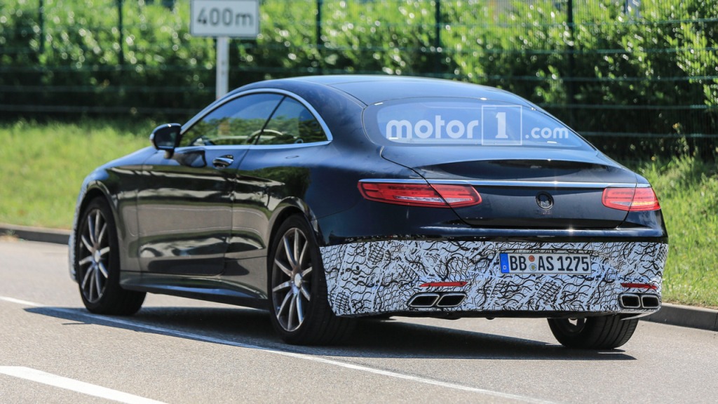 Next Mercedes-AMG S63 Coupe Spotted 