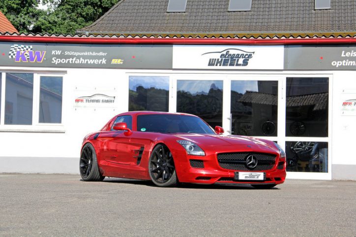 Mercedes SLS AMG Upgraded by RK Tuning