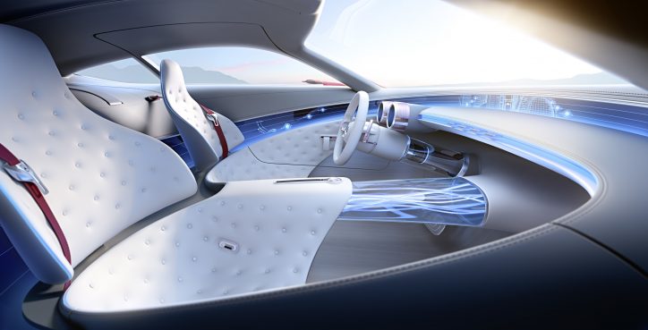 A Peek in the Gorgeous Interior of the Vision Mercedes-Maybach 6