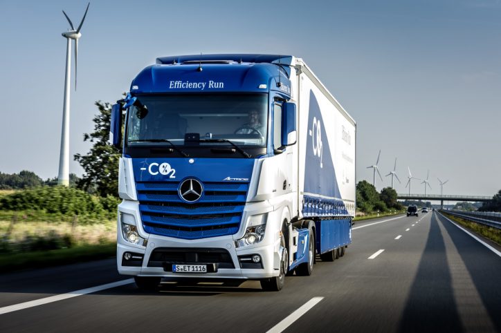 Mercedes-Benz Trucks, Krone Develop Highly Efficient Semitrailer-Tractor