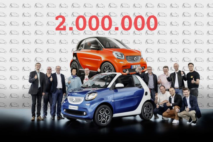 Smart Celebrates 2 Million Mark In Sales