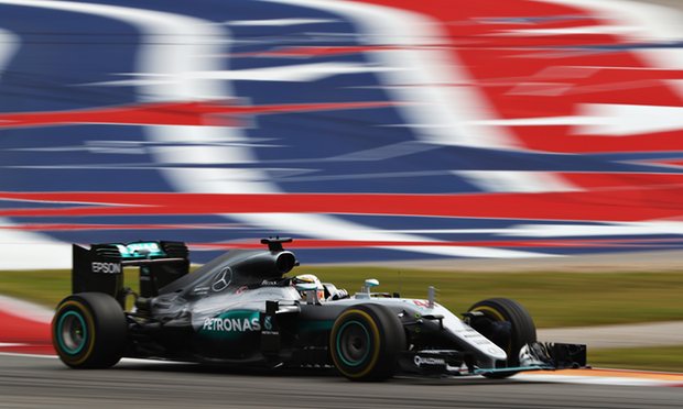 Hamilton claims 50th career win at US GP; Rosberg second for Mercedes 1-2