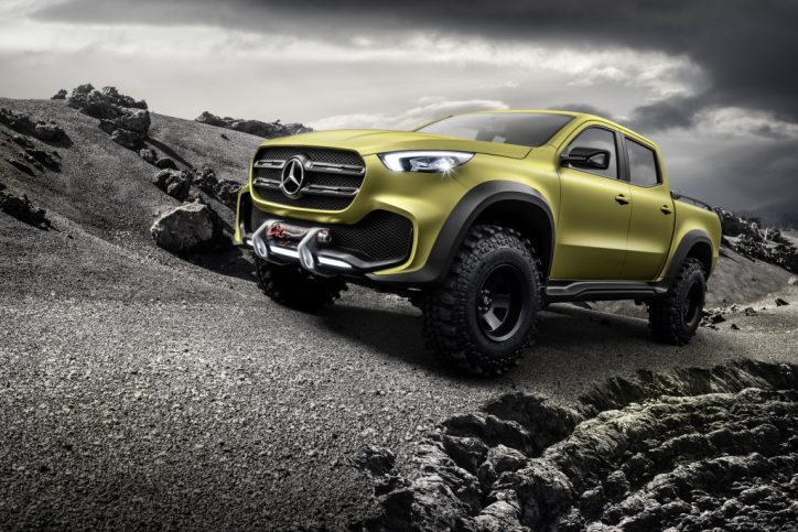 Mercedes-Benz Concept X-CLASS – Erster Ausblick auf den neuen Pickup mit Stern