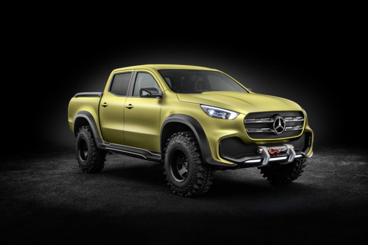 Mercedes-Benz Concept X-CLASS – Erster Ausblick auf den neuen Pickup mit Stern