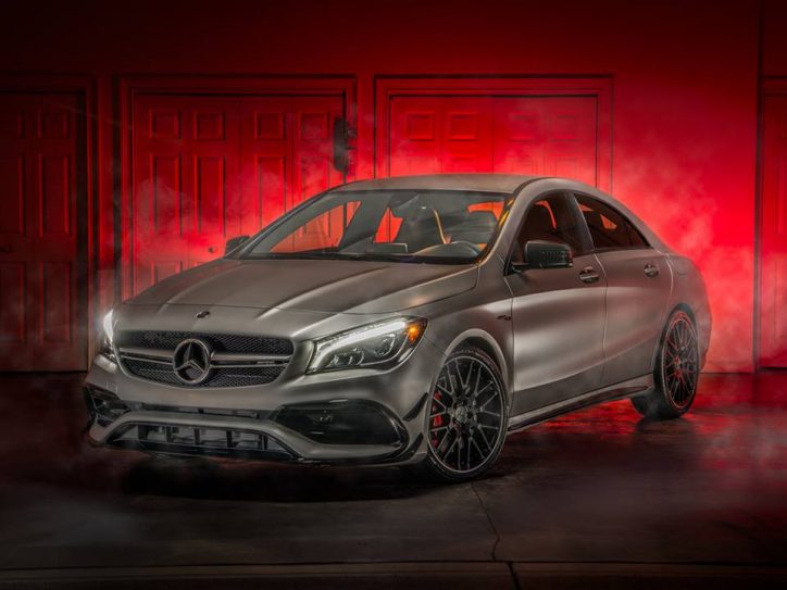 Mercedes-AMG CLA 45 Receives a New Look for Halloween