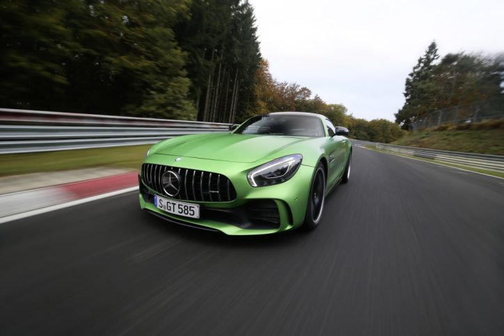 In 7.10,9 Minuten um den Nürburgring: Mercedes-AMG GT R: Top Nordschleifen-Rundenzeit für das „Beast of the Green Hell“