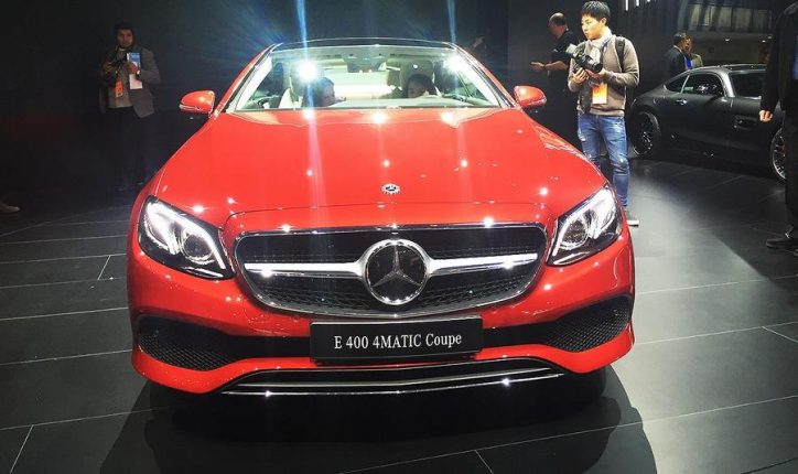 Daimler Showcases the 2018 Mercedes-Benz E-Class Coupe at the NAIAS