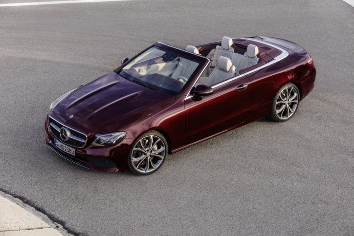Top 3 Features of the 2018 Mercedes-Benz E-Class Cabriolet Plus Official Photos