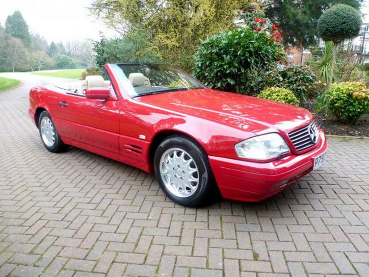 1996 Mercedes-Benz SL500 Unused For 21 Years Now On Sale
