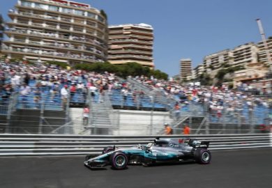 Mercedes struggles at Monaco