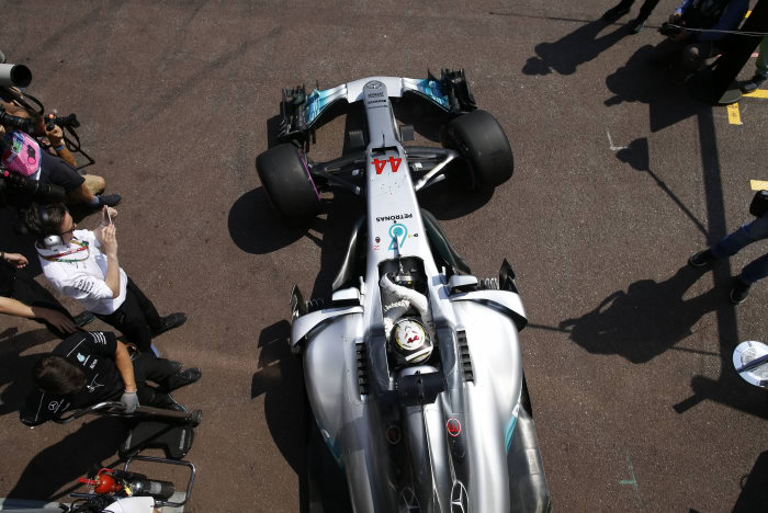 Monaco GP qualifying: Mercedes struggles