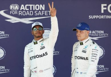 Spanish GP - Lewis Hamilton takes pole position