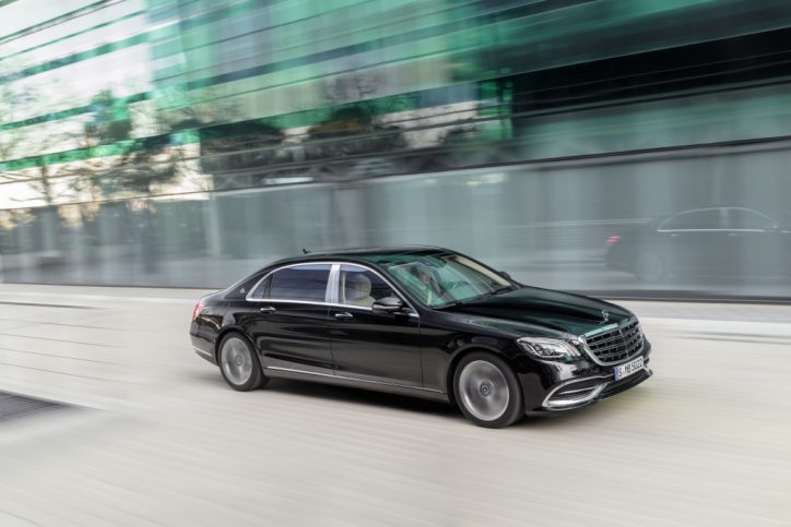 The new Mercedes-Maybach S-Class.