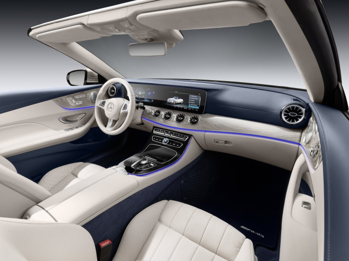 A Look At The Mercedes Benz E Class Cabriolet Interior