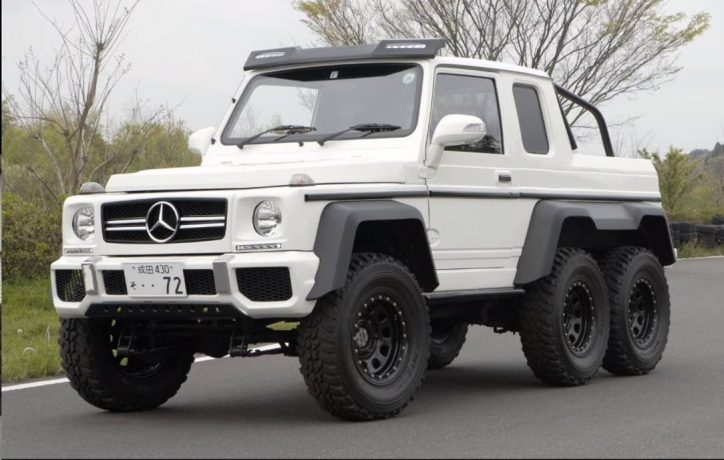 Here S The Mercedes Benz G63 Amg 6x6 Clone Based On Suzuki Jimny