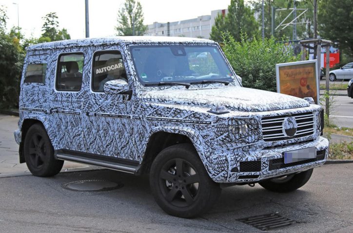 More 2018 Mercedes-Benz G-Class Spy Shots Show Up
