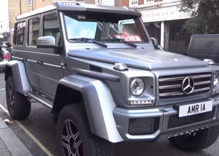 Taking the Mercedes-Benz G500 4×4² for a Spin in London