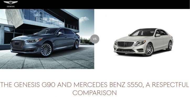 Sponsored Video: Genesis G90 One Ups the Mercedes-Benz S550