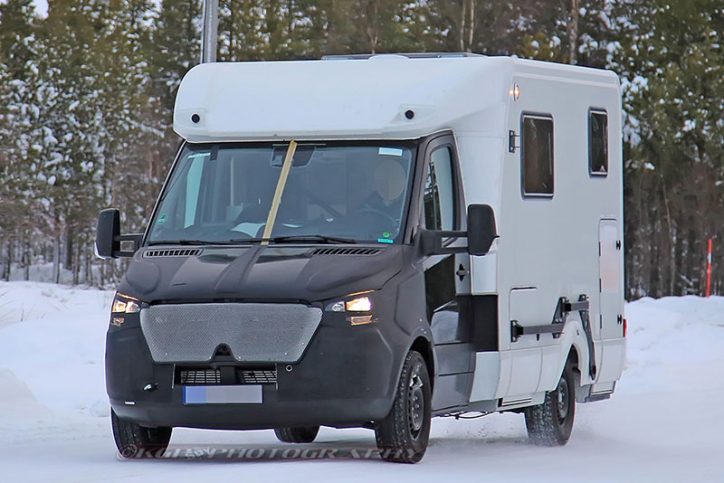 3 Things We Learned About The Mercedes-Benz Sprinter Van’s Next-Gen Spy Shots