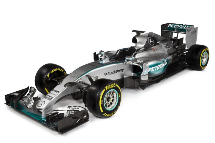 Mercedes F1 W06 Hybrid Studiobilder