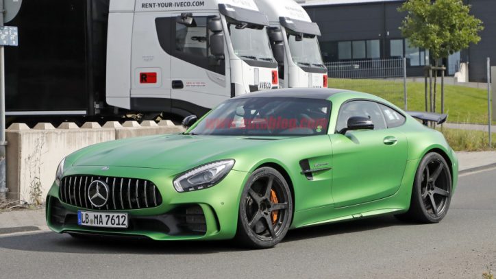Mercedes-AMG GT R Black Series Gets Spotted Testing At Nurburgring