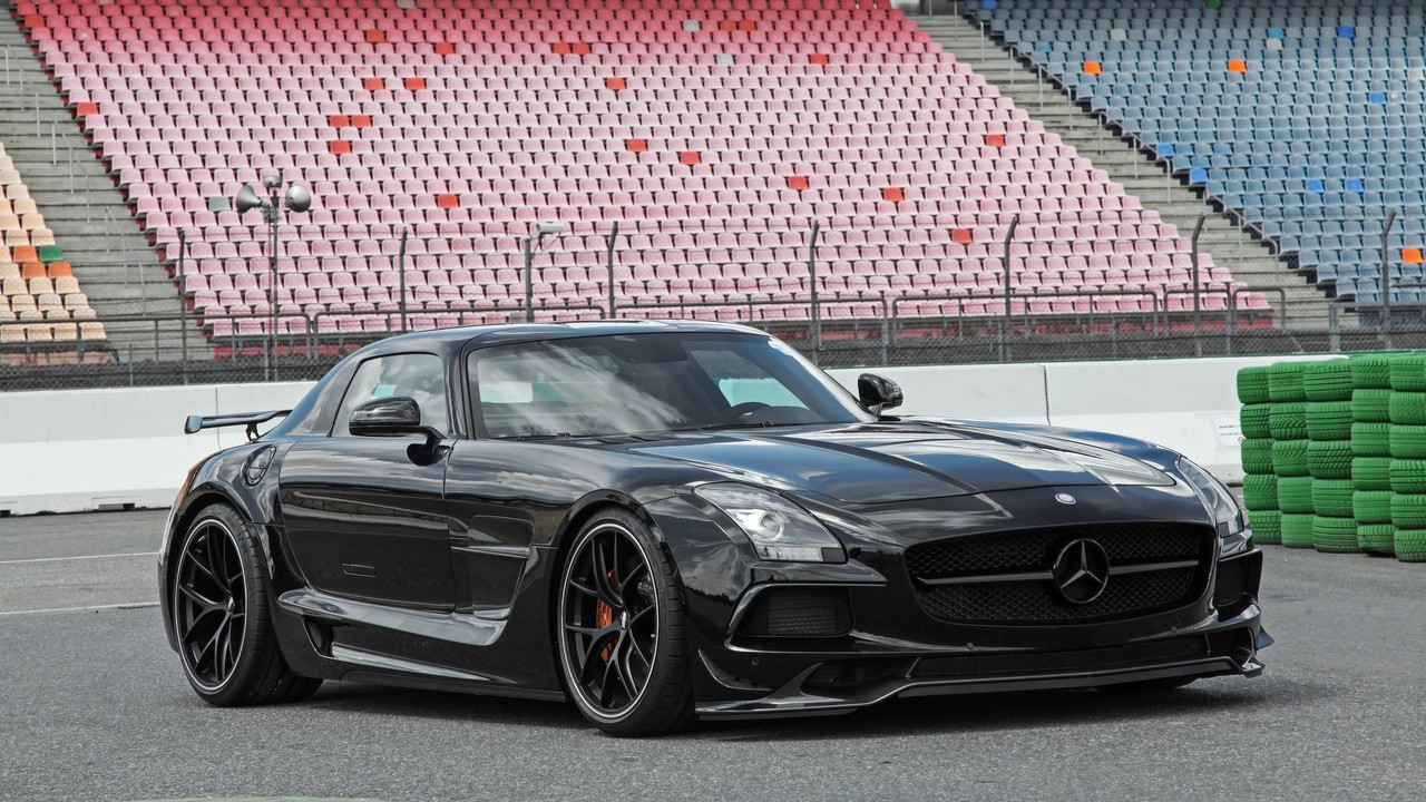 Mercedes Benz Sls Amg Black Series Upgraded By Inden Design