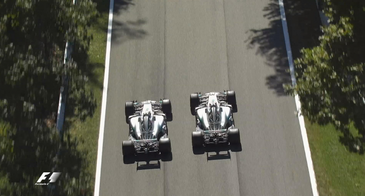 Hamilton dominates Italian GP at head of Mercedes 1-2