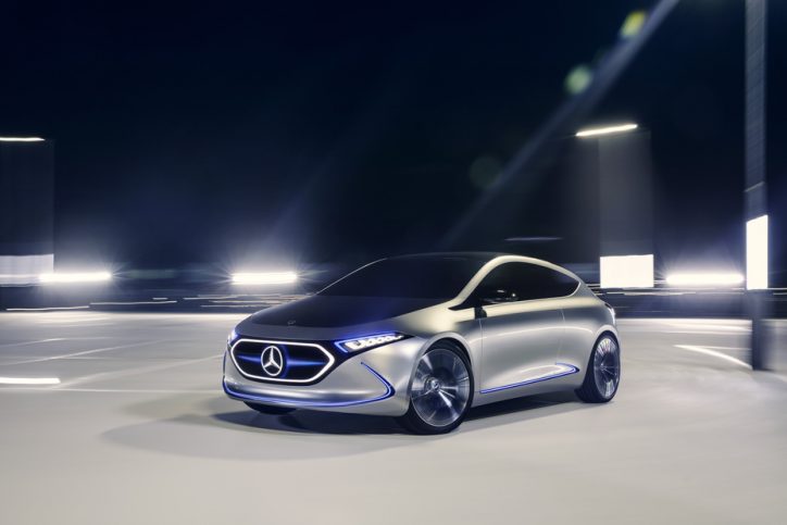 Mercedes-Benz Concept EQ A Revealed at the Frankfurt Motor Show