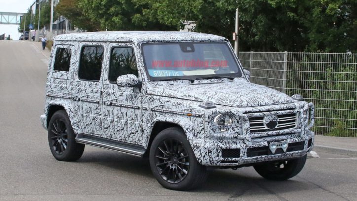 New Spy Shots of the Next Mercedes-Benz G-Class are Out