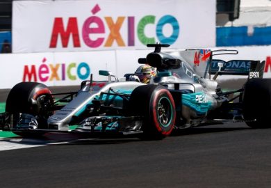 Hamilton P3 at Mexico GP