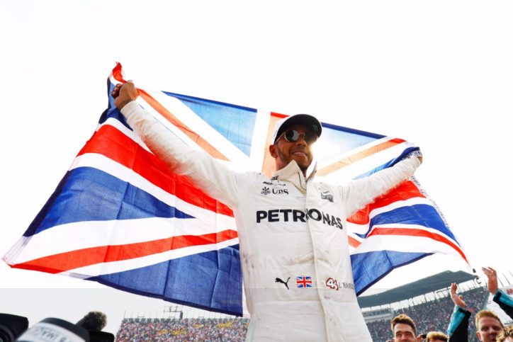 Lewis Hamilton wins fourth F1 title
