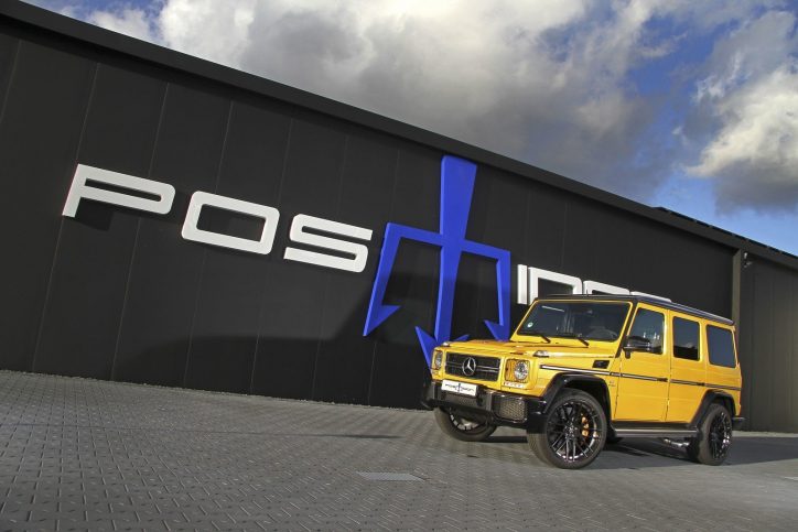 Posaidon Gives the 2017 Mercedes-AMG G63 an 850 HP Output