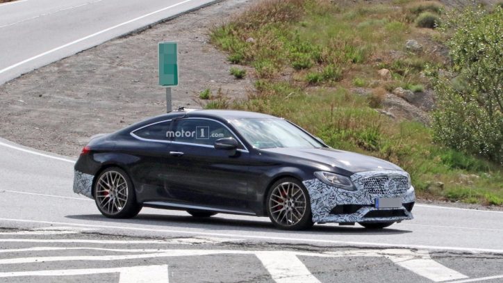 Mercedes-AMG C63 Coupe to Get Updates Based on Spy Shots