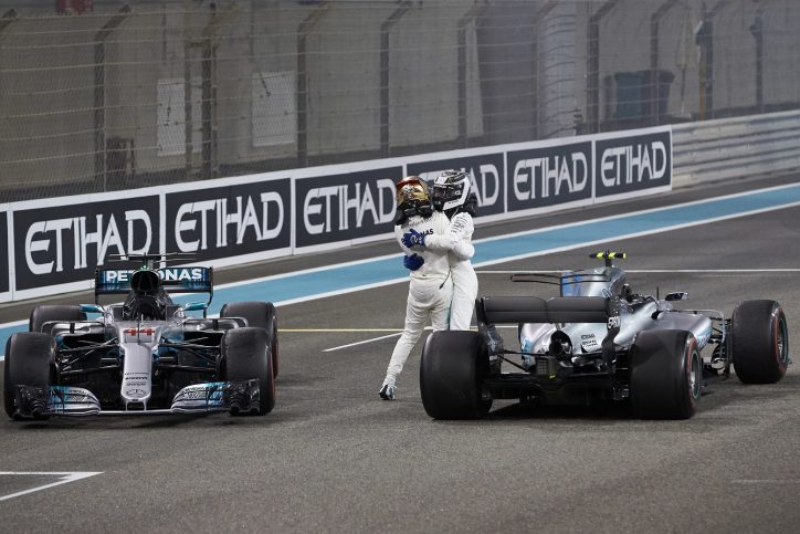 Bottas ends 2017 F1 season with win at Abu Dhabi GP