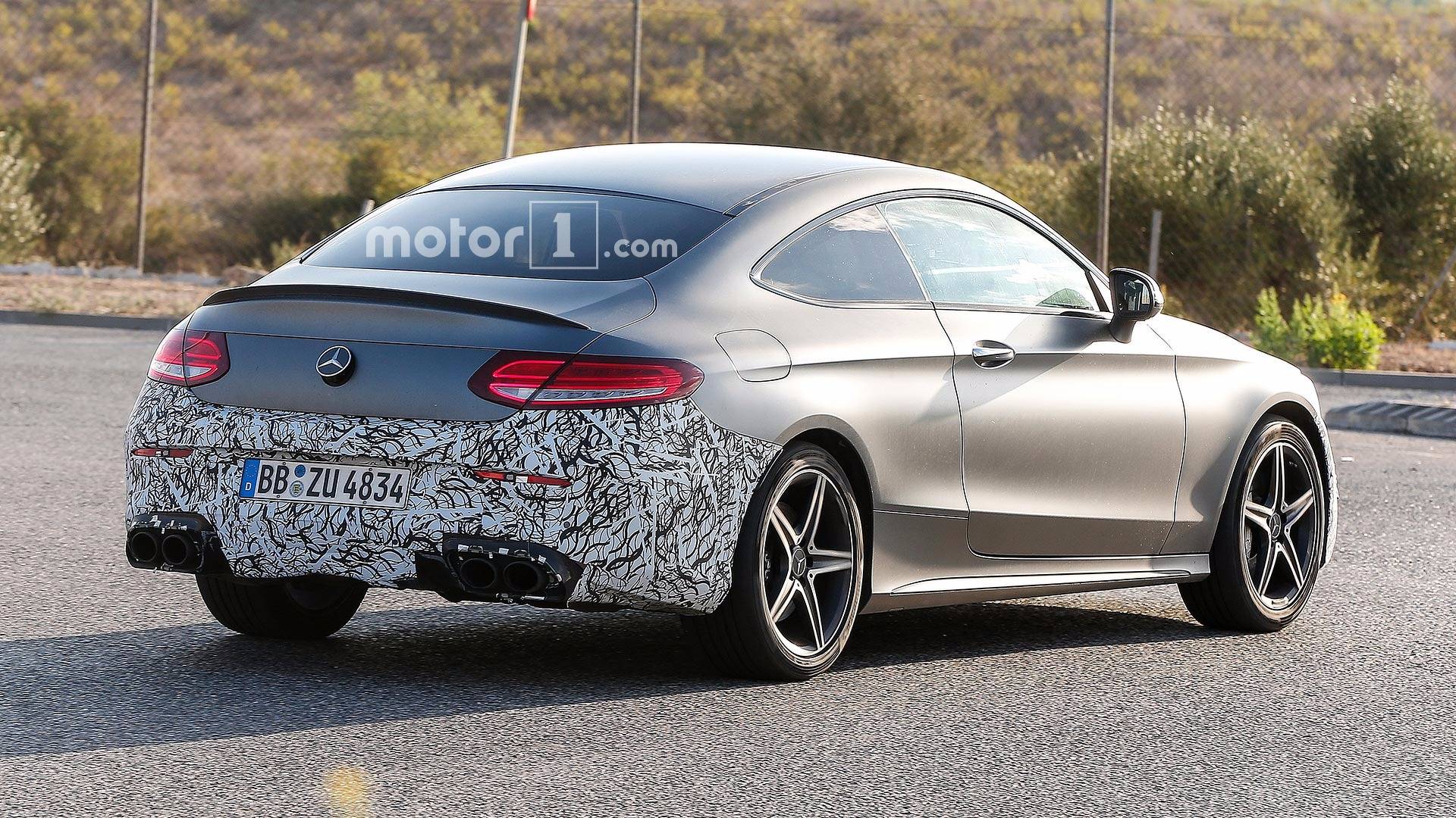 MercedesAMG C43 Coupe Spy Shots During Testing A