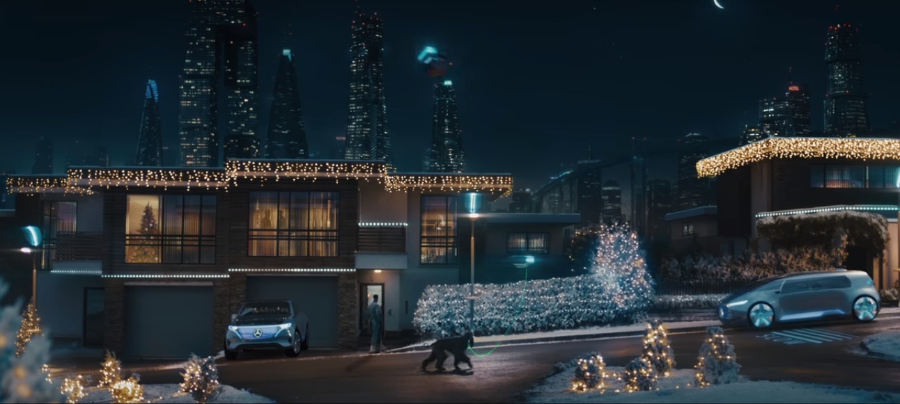 Watch the New TV Ad of MercedesBenz for Christmas