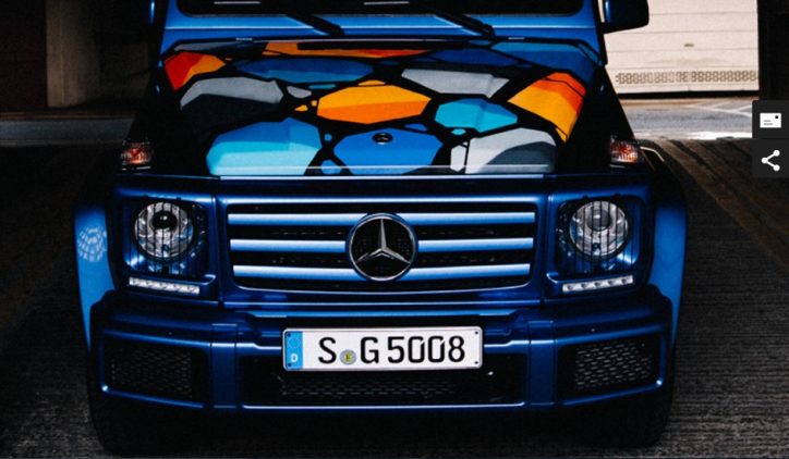 300,000th Mercedes-Benz G-Class Gets a Unique Body Art