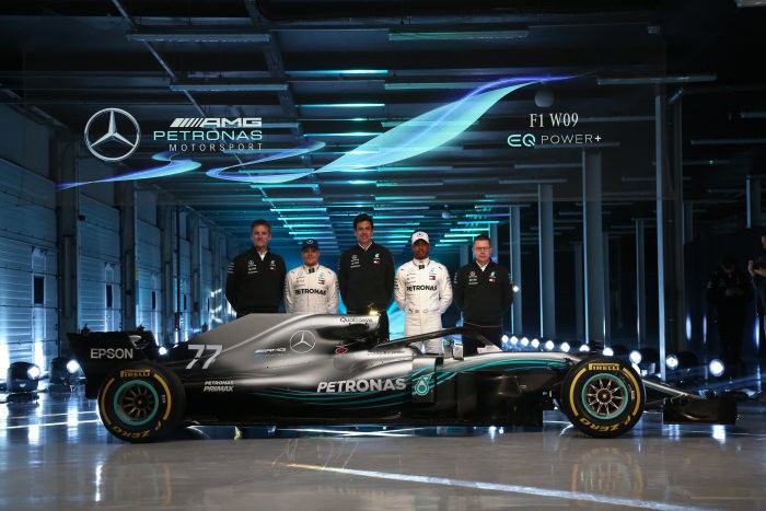 Mercedes unveils the F1 W09 EQ Power+