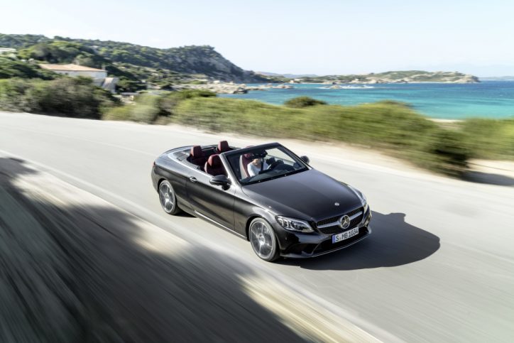 2017-2018 Models of the Mercedes-Benz C-Class  Recalled