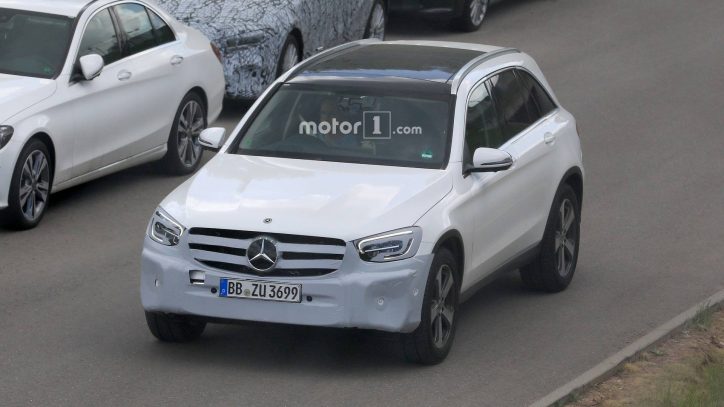 Mercedes-Benz GLC is Set to Receive a Facelift, Interior Update and Engine Boost