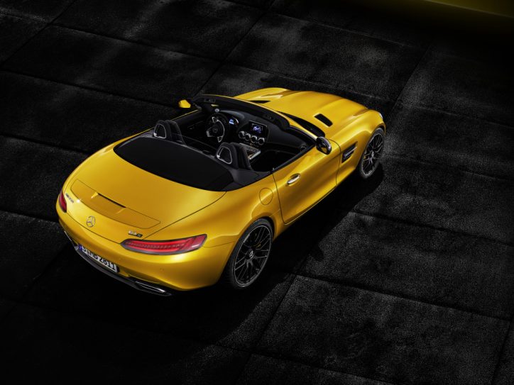 Examining The Interior Of The Mercedes Amg Gt S Roadster