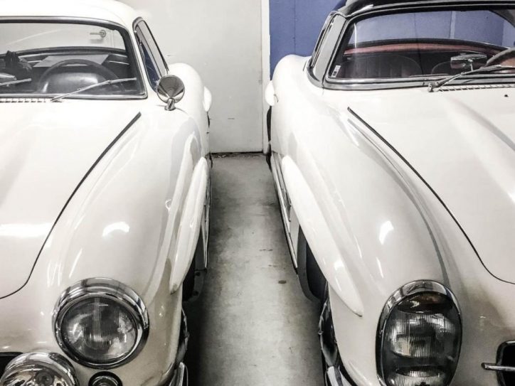 Rare and Untouched Mercedes-Benz 300 SL Roadster and Gullwing For Sale