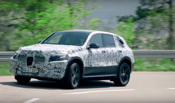 Watch the Black Forest Testing of the Mercedes-Benz EQC