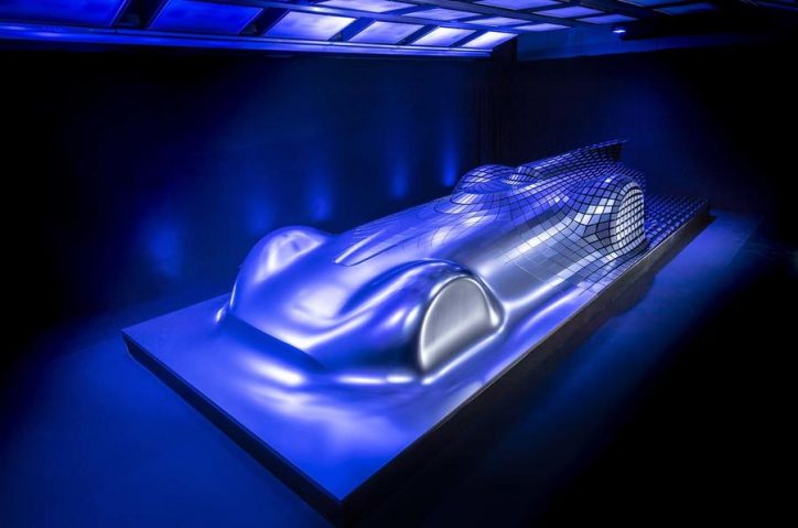 Mercedes Teases Electric Hypercar Concept Inspired by Silver Arrow Race Cars