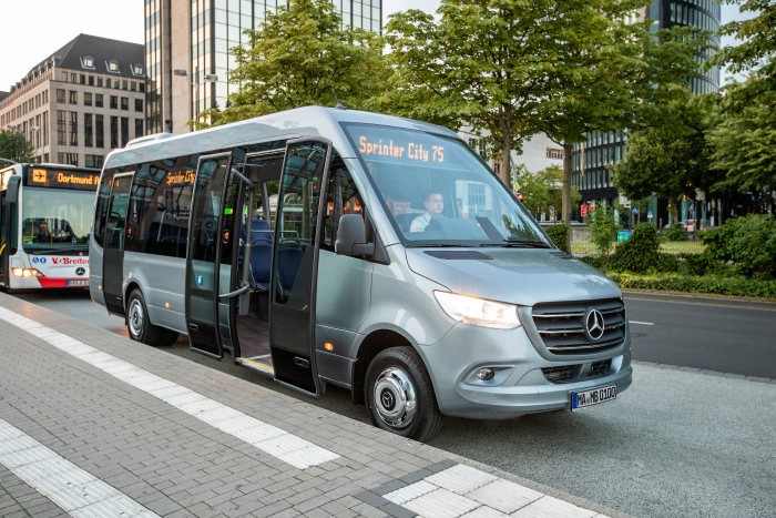 Mercedes-Benz Premieres New Line Of Minibuses