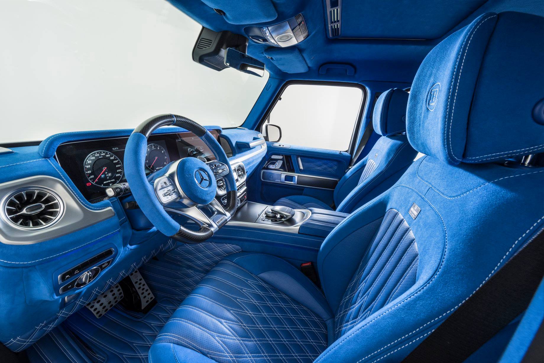 Brabus Upgrades the Interior of the 2019 Mercedes AMG G63