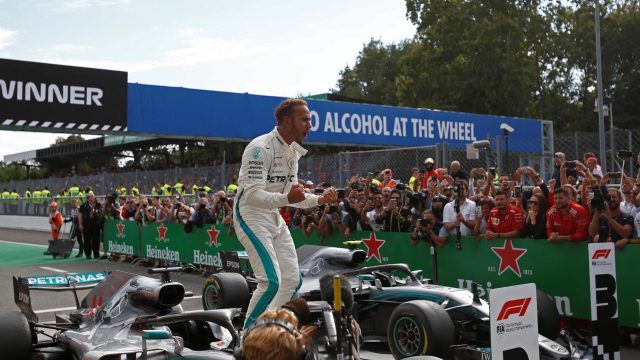 Sebastian Vettel Cries Foul with Lewis Hamilton at the Italian GP